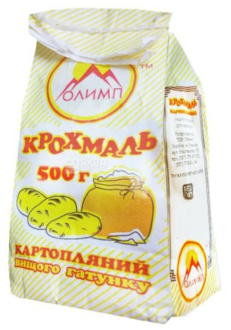 Крохмаль картопляний Олімп, 500 г